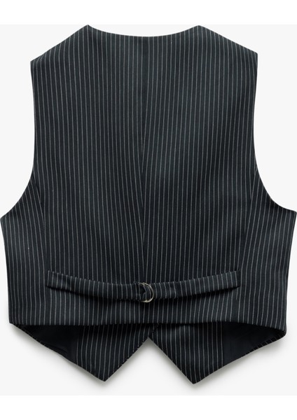 Yeni Sezon Slim Fit V Yaka Kolsuz Düğmeli Takım Yeleği fırsatları