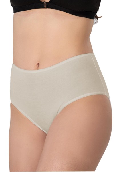 Modlive Ten Mı Emay 1442 Modal Coton Yüksekbel Külot