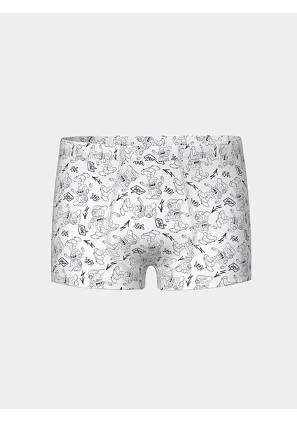 Yeni Sezon Baskili Erkek Cocuk Boxer 3'lu - S55228Z4