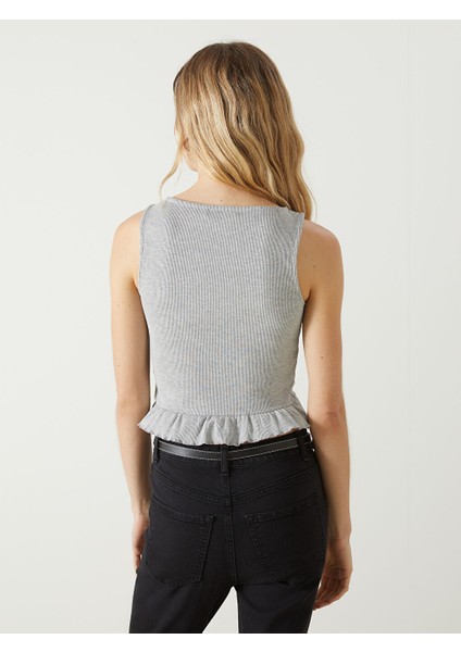 Yeni Sezon Bisiklet Yaka Crop Kadin Atlet - S5HU89Z8 fırsatları