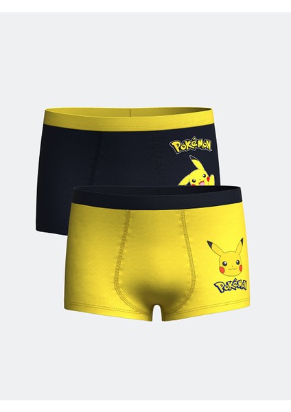 Yeni Sezon Pikachu Baskili Erkek Cocuk Boxer 2'li - S56680Z4