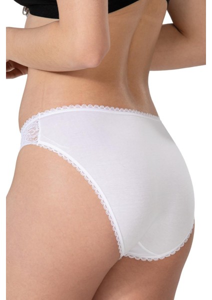 Modlive Beyaz Mı Emay 1444 Modal Cotton Dantelli Külot fiyatları