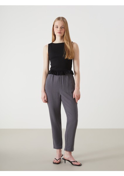 Yeni Sezon Bisiklet Yaka Crop Kadin Atlet - S5HV28Z8