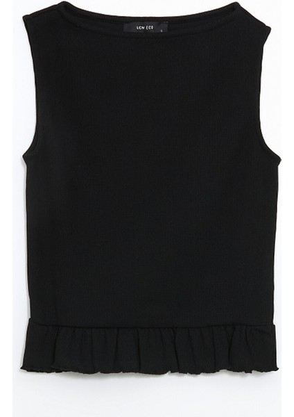 Yeni Sezon Bisiklet Yaka Crop Kadin Atlet - S5HV28Z8