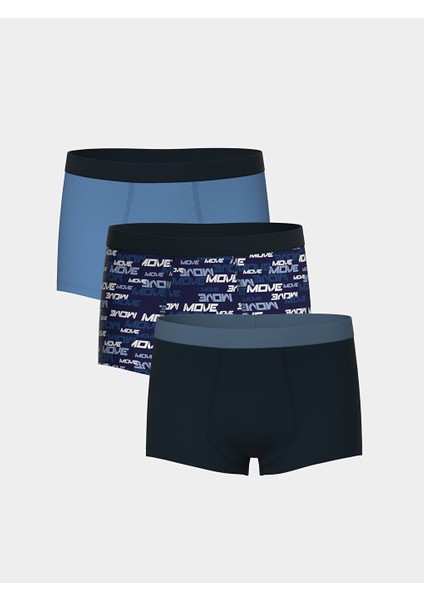 Yeni Sezon Erkek Cocuk Boxer 3'lu - S55246Z4