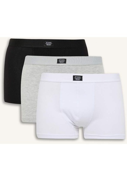 Yeni Sezon Erkek Regular Fit 3'lü Boxer