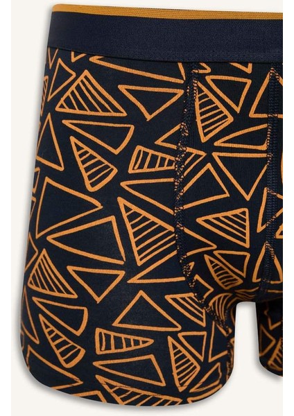 Yeni Sezon Regular Fit Baskılı 3'lü Boxer