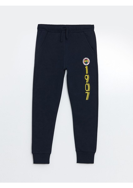 Yeni Sezon Beli Lastikli Fenerbahce Baskili Erkek Cocuk Jogger Esofman Alti - S55964Z4