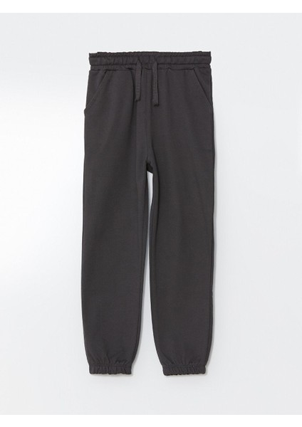 Yeni Sezon Beli Lastikli Baskili Erkek Cocuk Jogger Esofman Alt 2'li - S5FS09Z1