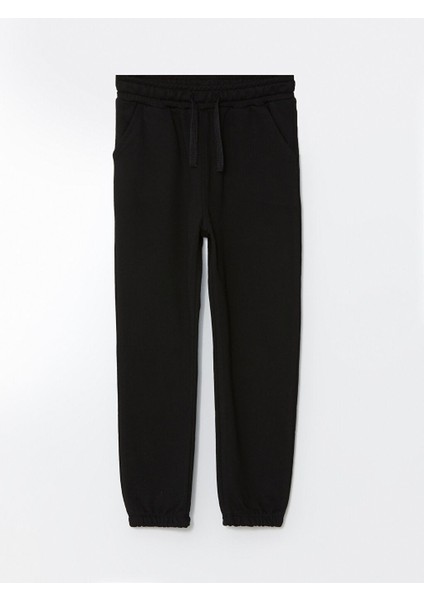 Yeni Sezon Beli Lastikli Baskili Erkek Cocuk Jogger Esofman Alt 2'li - S5FS09Z1
