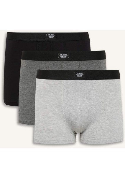 Yeni Sezon Regular Fit 3'lü Boxer