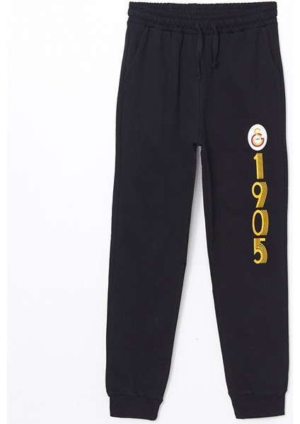 Yeni Sezon Beli Lastikli Galatasaray Baskili Erkek Cocuk Jogger Esofman Alti - S55965Z4