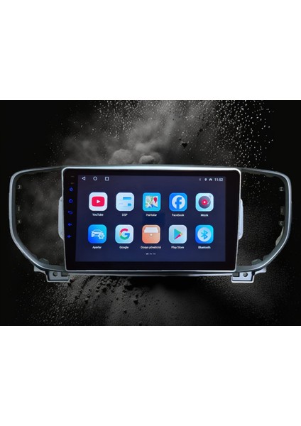 Kia Sportage 2016-2018 Yıl Uyumlu 9 Inç Android Multimedya Carplay+Android Auto+Navigasyon fırsatları