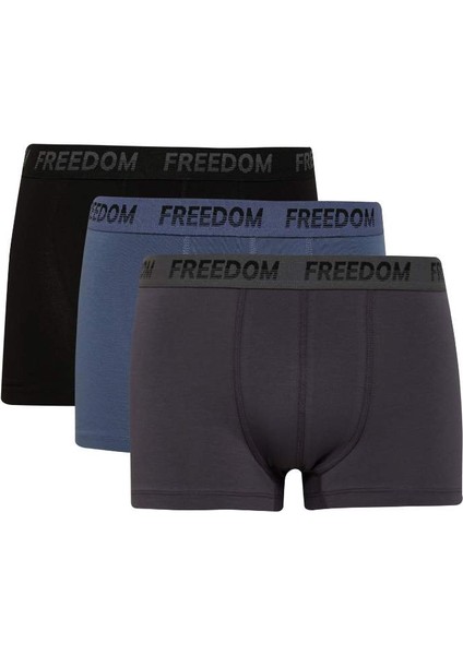 Yeni Sezon Regular Fit 3'lü Boxer