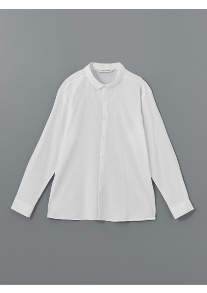 Yeni Sezon Regular Fit Uzun Kollu Erkek Gomlek - S53556Z8