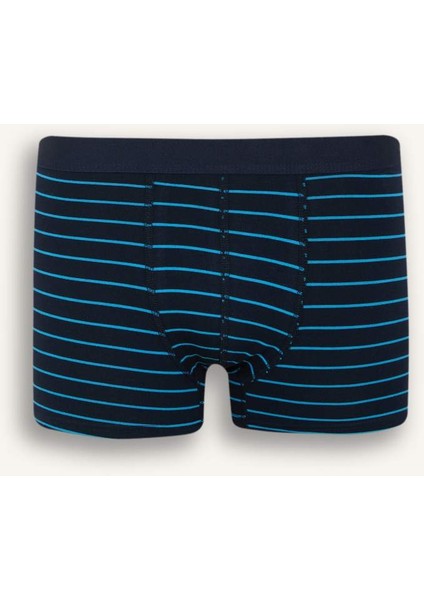 Yeni Sezon Regular Fit Çizgili 3'lü Boxer