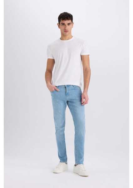Yeni Sezon Carlo Skinny Fit Ekstra Dar Kalıp Normal Bel Ekstra Dar Paça Jean Pantolon modelleri