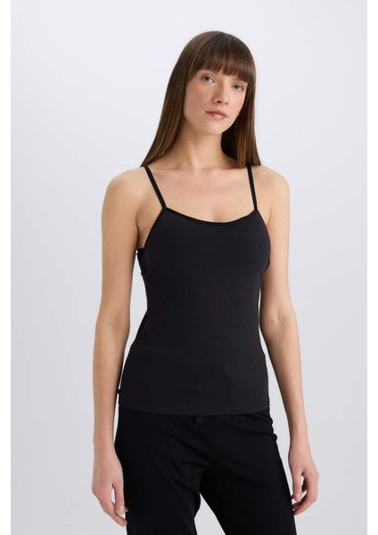 Yeni Sezon Regular Fit Pamuklu Atlet-Fall In Love