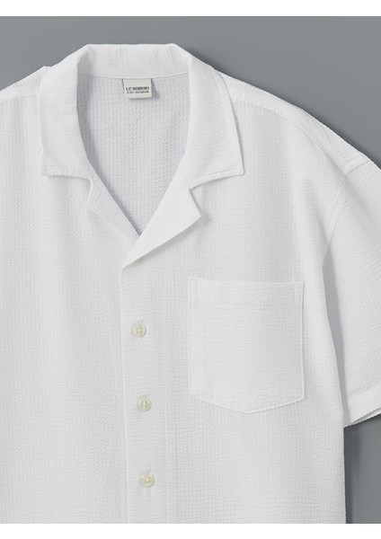 Yeni Sezon Kisa Kollu Dokulu Erkek Cocuk Gomlek - S5BM99Z4 modelleri