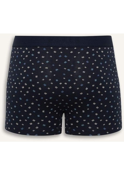 Yeni Sezon Regular Fit Çiçekli 3'lü Boxer