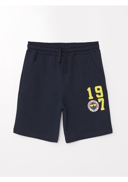 Yeni Sezon Beli Lastikli Fenerbahce Baskili Erkek Cocuk Sort - S4GV97Z4
