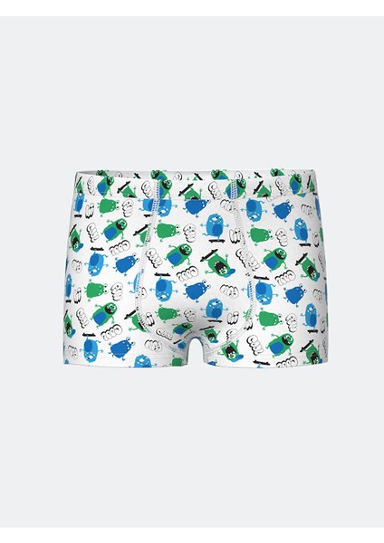 Yeni Sezon Baskili Erkek Cocuk Boxer 3'lu - S55238Z4