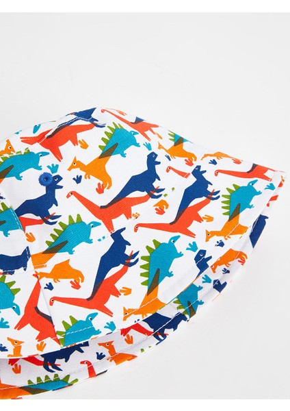 Yeni Sezon Dinozor Baskili Erkek Cocuk Bucket Sapka - S4BO91Z4