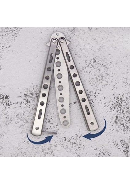 Gri Katlanabilir Paslanmaz Çelik Kelebek Bıçak Tarak Sakal Bıyık Fırçası Profesyonel Saç Kesimi Için Tarak (4767) fiyatları