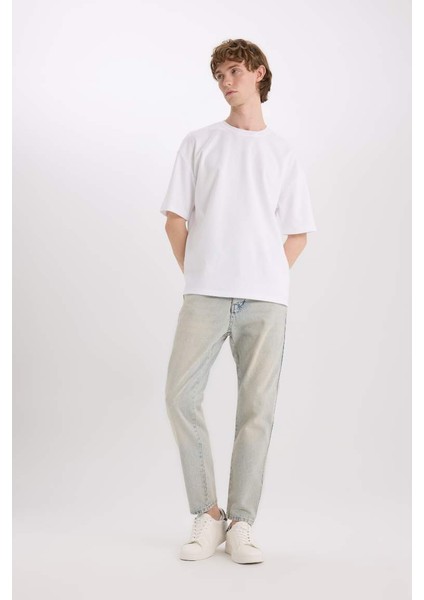 Yeni Sezon %100 Pamuk 90's Slim Fit Dar Kalıp Yüksek Bel Dar Paça Jean Pantolon modelleri