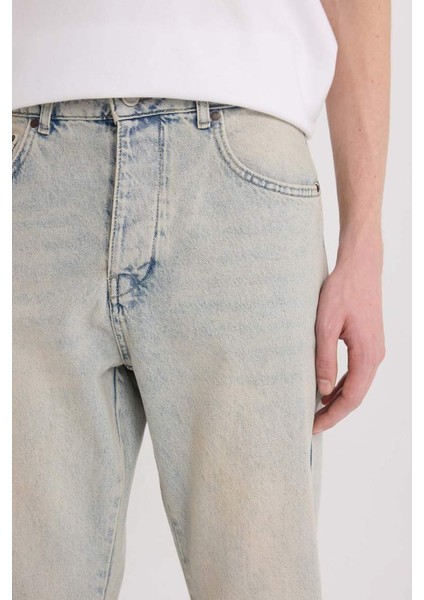 Yeni Sezon %100 Pamuk 90's Slim Fit Dar Kalıp Yüksek Bel Dar Paça Jean Pantolon indirimleri