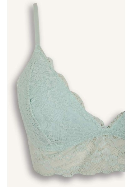 Yeni Sezon Pedli Dantelli Kaplı Bralet-Fall In Love modelleri