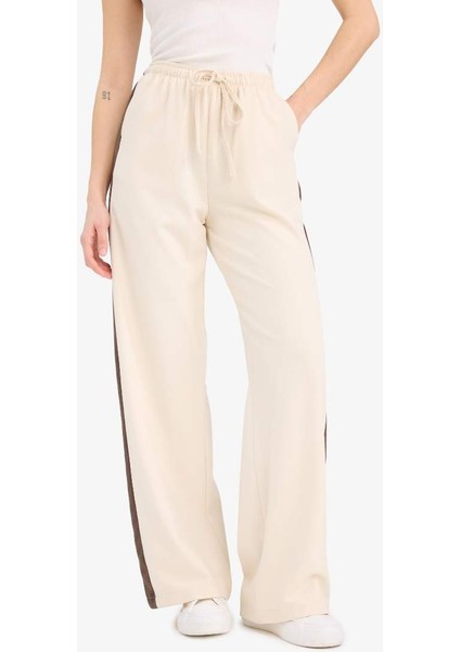 Yeni Sezon Coool Wide Leg Cepli Normal Bel Geniş Paça Palazzo Pantolon