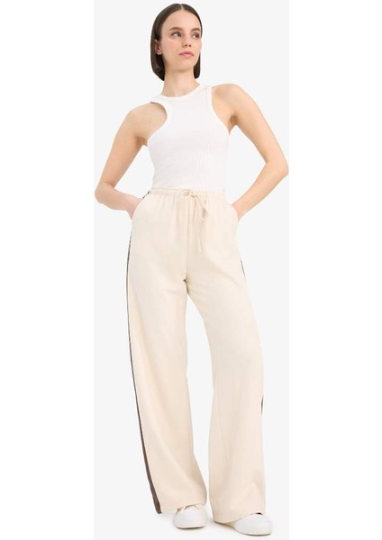 Yeni Sezon Coool Wide Leg Cepli Normal Bel Geniş Paça Palazzo Pantolon modelleri