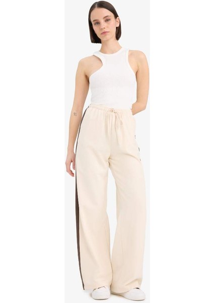 Yeni Sezon Coool Wide Leg Cepli Normal Bel Geniş Paça Palazzo Pantolon indirimleri