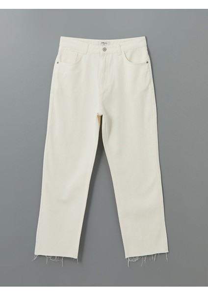 Yeni Sezon Standart Fit Gabardin Kadin Pantolon - S5M961Z8 indirimleri