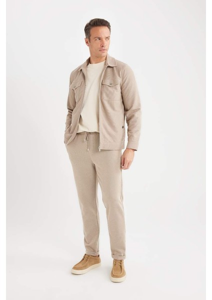 Yeni Sezon Jogger Duble Paça Yazlık Kumaş Pantolon