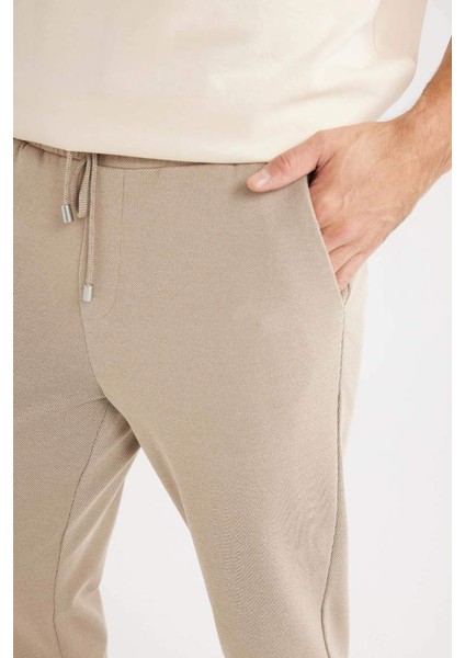 Yeni Sezon Jogger Duble Paça Yazlık Kumaş Pantolon