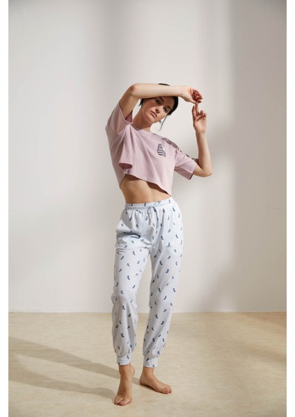 Kadın Pamuklu Uzun Pijama Takımı fırsatları