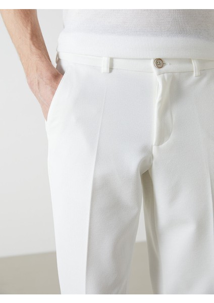 Yeni Sezon Dar Kalip Erkek Chino Pantolon - S5FG89Z8