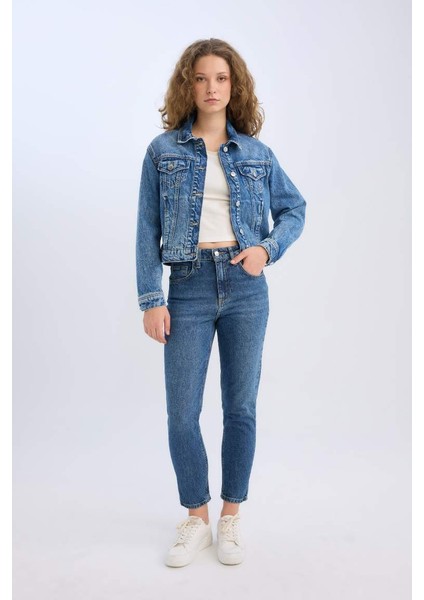 Yeni Sezon Regular Fit Jean Ceket