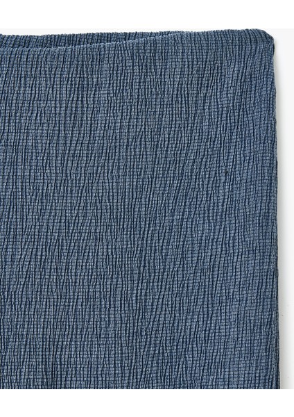 Yeni Sezon Yüksek Bel Ispanyol Paça Dokulu Skinny Fit Tayt Pantolon Bürümcük indirimleri