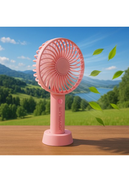 Taşınabilir 3 Kademeli Şarjlı Minifan