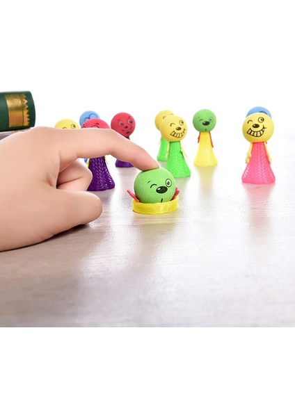 24 Adet Küçük E-Lf Eva Zıplama Yayları Insanlar Zıplayan Zıplama Oyuncak Çocuk Bebek Oyuncakları (Yurt Dışından)