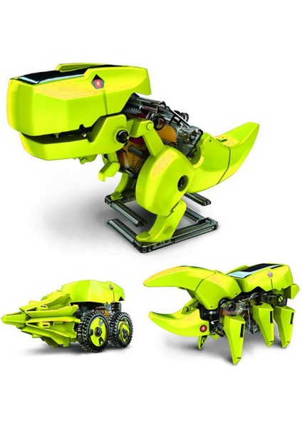3'ü 1 Arada Güneş Enerjili Dinozorlar Robot Yapım Seti Kendin Yap Dinozorlar Güneş Enerjili Robot Teknolojisi Çocuklar Için Eğitici Oyuncaklar (Yurt Dışından)