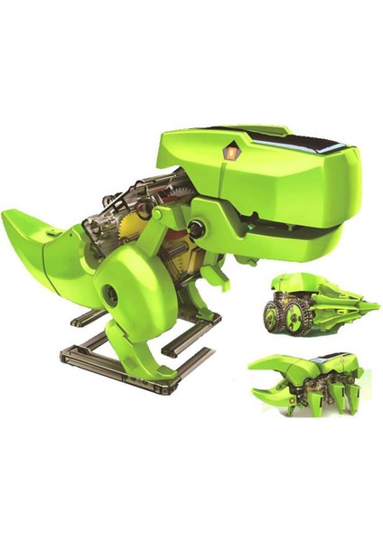 3'ü 1 Arada Güneş Enerjili Dinozorlar Robot Yapım Seti Kendin Yap Dinozorlar Güneş Enerjili Robot Teknolojisi Çocuklar Için Eğitici Oyuncaklar (Yurt Dışından)