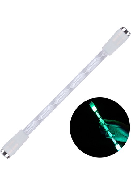 LED Yuvarlanan Parmak Döndürmeli Kalem Aydınlatmalı Tükenmez Kalem Kaymaz Dekompresyon Çevirmeli Kalem Ofis Öğrenci Eğlence Malzemeleri Için (Yurt Dışından)