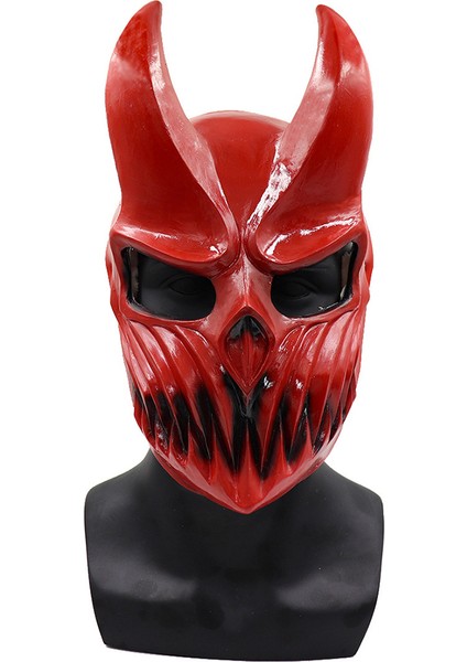 Cadılar Bayramı Şeytan Maskesi Karanlığın Çocuğu Deathcore Grubu Maskesi Cosplay Cadılar Bayramı Aksesuarları (Yurt Dışından)
