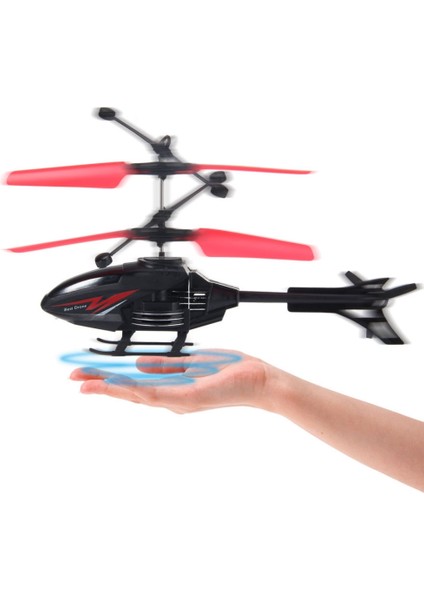Çocuklar Için Uzaktan Kumandalı Uçak Akıllı Indüksiyonlu Iha 3 Saniyede Başlatılan Elektrikli Levitasyon Helikopteri (Yurt Dışından)