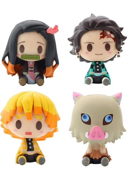 Adet Anime Karakter Bebek Karikatür Bebek Modeli Süsler Pvc Süsler Yatak Odası Başucu Oturma Odası Için (Yurt Dışından)