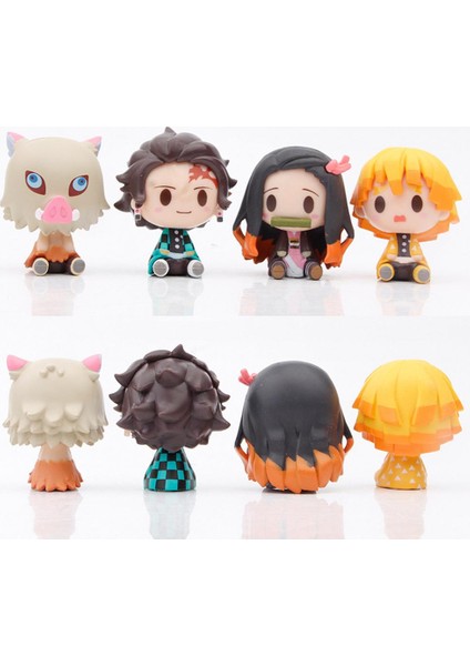 Adet Anime Karakter Bebek Karikatür Bebek Modeli Süsler Pvc Süsler Yatak Odası Başucu Oturma Odası Için (Yurt Dışından)